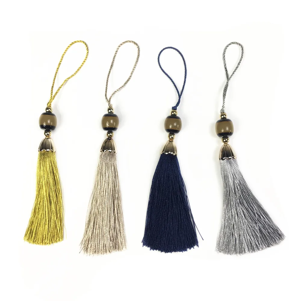 Traditional 11 Colors Decorative Euro Small Tassel Curtain Sofa Cushion