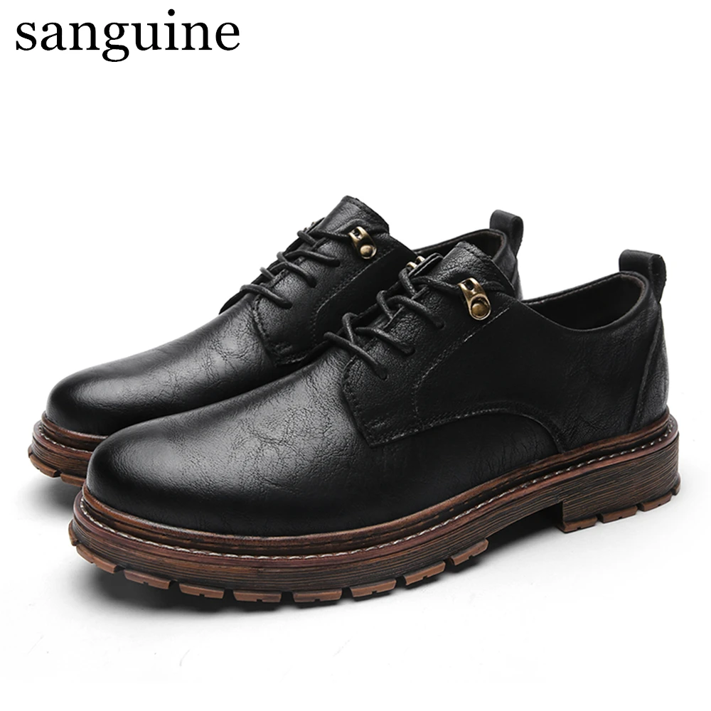 

Men's Dress Shoes Spring and Autumn Casual Martin Small Shoes Fashion Men's Shoes Wedding Banquet Match