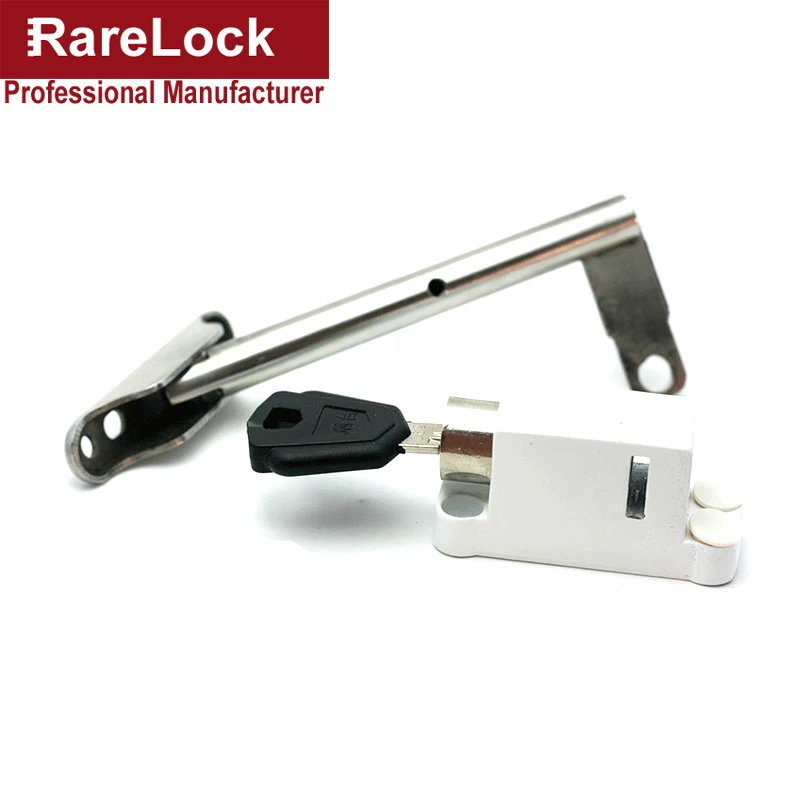 Rarelock MS91 детская безопасная цепочка для окна, замок для балкона, стеклянная раздвижная дверь, аксессуары для ванной комнаты, оборудование для безопасности дома DIY a