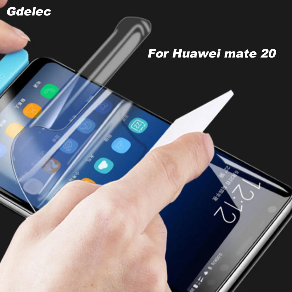 Мягкая Гидрогелевая Защитная пленка для Huawei P10 P20 Lite Mate 20 Pro Защита экрана 9