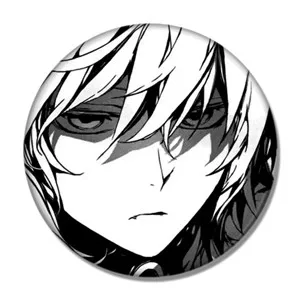 7 1 шт. 58 мм значок аниме Серафим конца Owari Shinoa Hyakuya Sangu Owari no Seraph Krul значки булавки брошь значок анимация - Окраска металла: 7