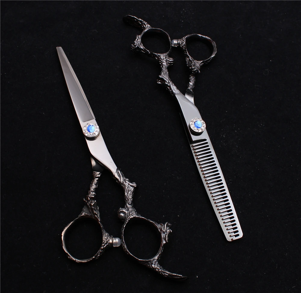 5.5" 16cm 440C Customized Logo Black Professional ...