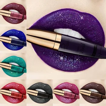 

18 color matte liquid lipstick lasting waterproof makeup, pink, blue, red velvet lip gloss beauty cosmetics