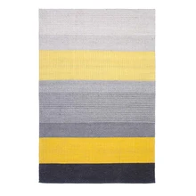 Килим хлопок ковер ручной работы геометрический Богемия индийский ковер плед полосатый современный желтый серый синий дизайн скандинавском стиле