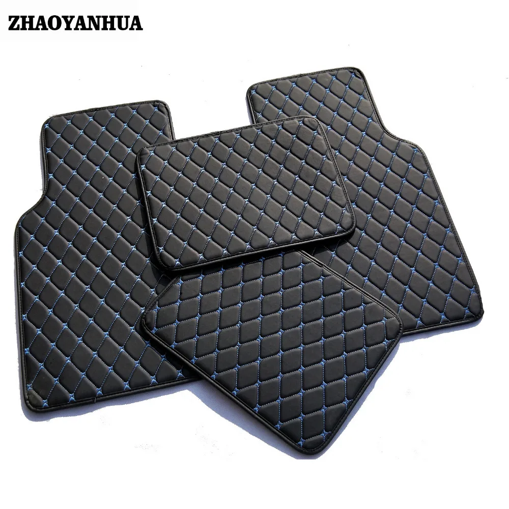 

ZHAO YANHUA Universal Car floor mats for Mercedes Benz W203 S203 CL203 W204 S204 C204 W205 S205 C class C180 C200 C300 car styli