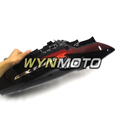Полный комплект обтекателей для GSXR1300 1997-2007 97-07 впрыск АБС пластмасса полный обтекатель комплект панелей кузова темно-красный черный чехол