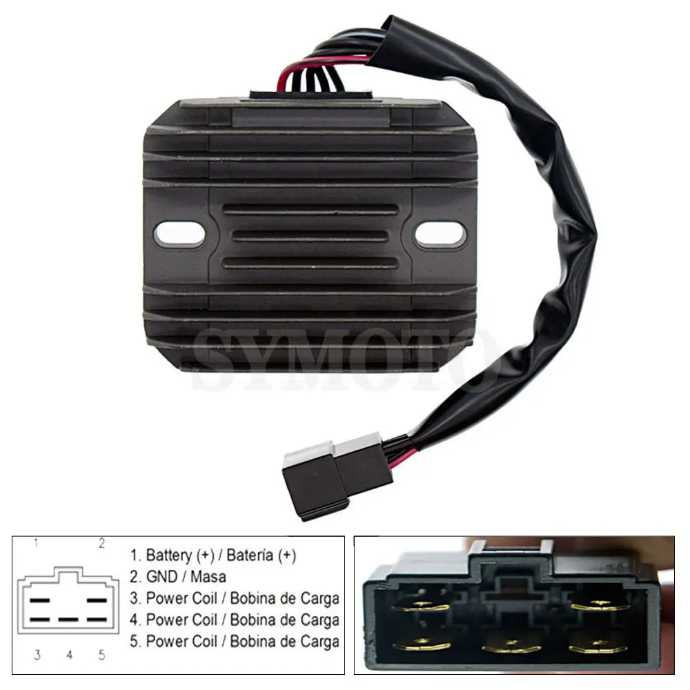

Motorcycle Voltage Regulator Rectifier 12V For Suzuki SV650 SV650S 1999 2000 2001 2002 SV 650 S GSXR600 1997 to 2005 GSXR 600