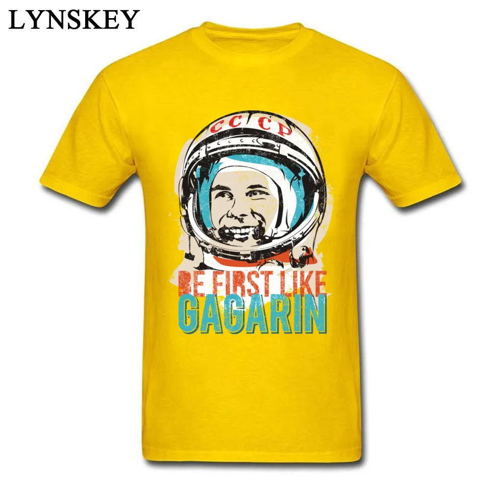 Be first like Gagarin_yellow