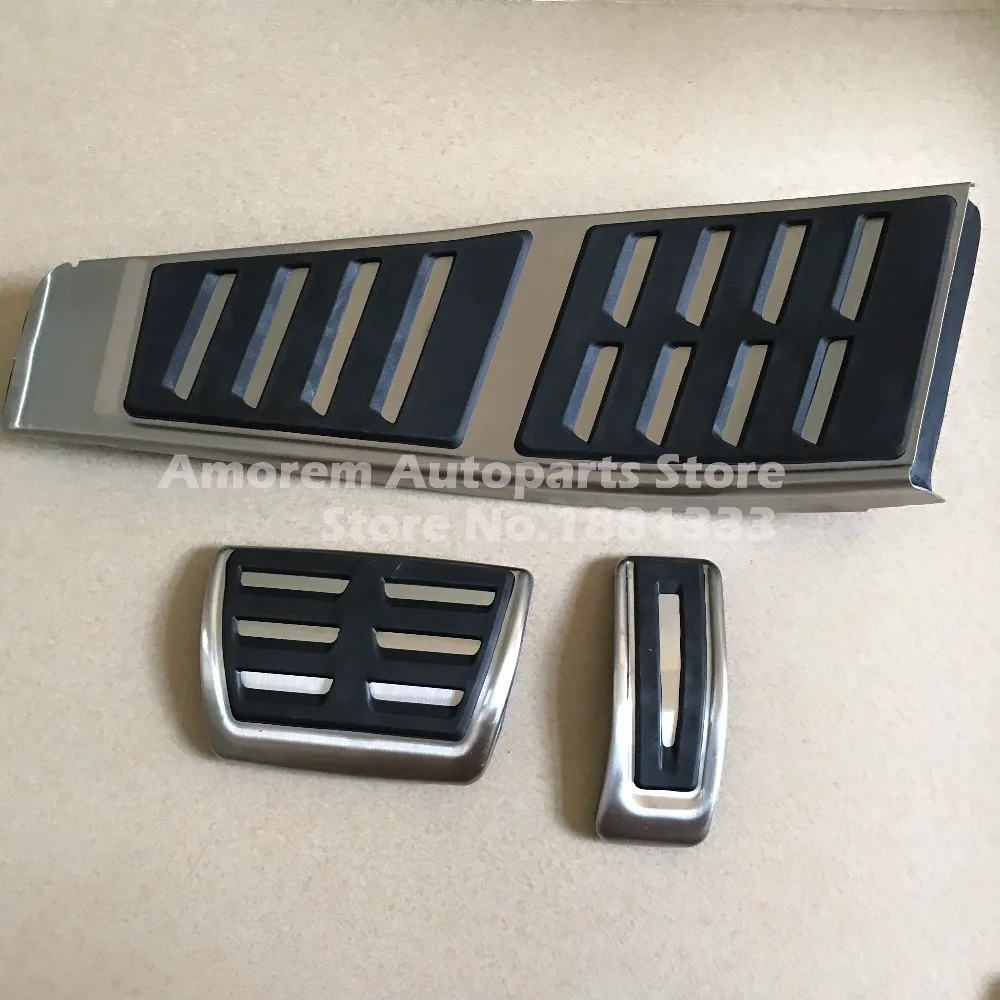 

TTCR-II Gas Fuel Brake Dead Footrest Foot Pedal Cover Cap Pad Trim AT For Audi A7 S7 RS7 4G8 2010-2016 A6 S6 RS6 C7 4G RHD