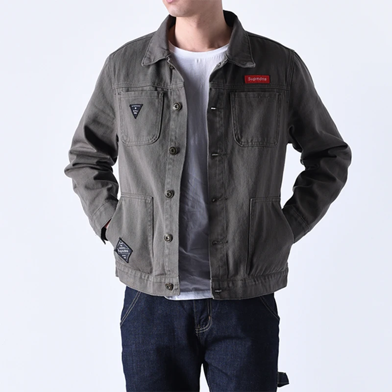 

Spring Men Jacket Men Clothes 2018 Camouflage Denim Jacket Men Streetwear Thin Mens Jackets and Coats Jaqueta Masculina