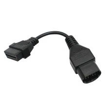 Для Mazda 17pin к 16pin Obd2 obd ii кабель соединительный кабель с разъемом кабеля для Mazda 17 Pin-соединяющий адаптер, комплектующие детали для автомобиля