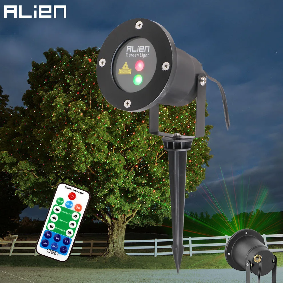 Buy ALIEN Remote Christmas Outdoor RG Laser Light Show