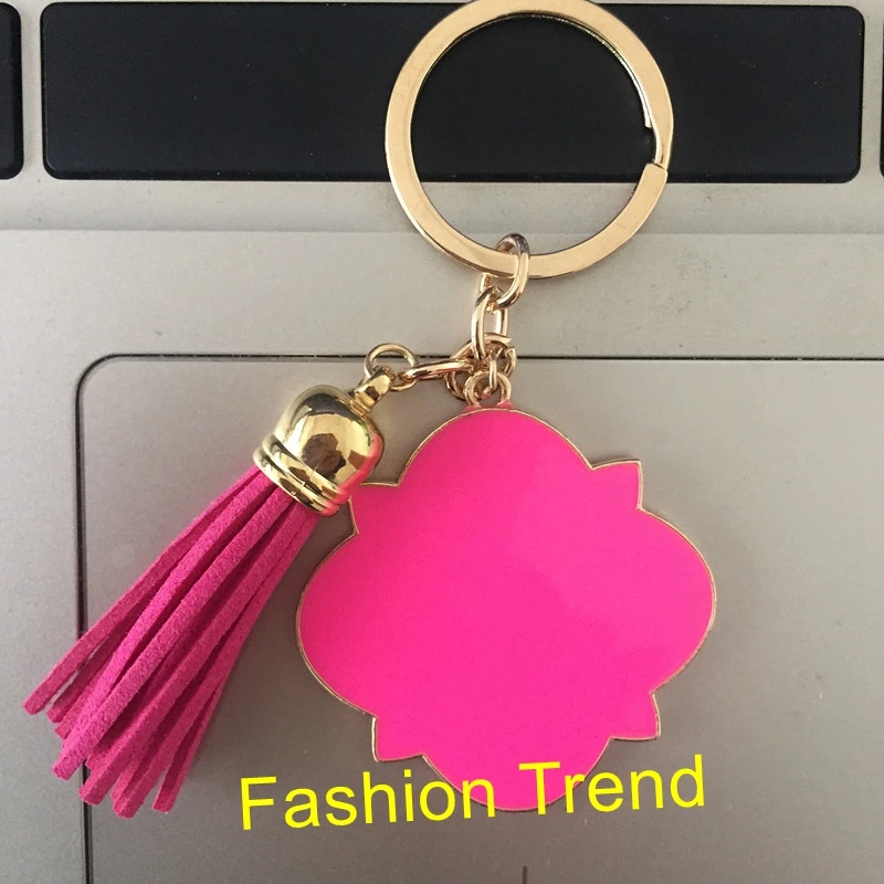 quatrefoil keychain (7)