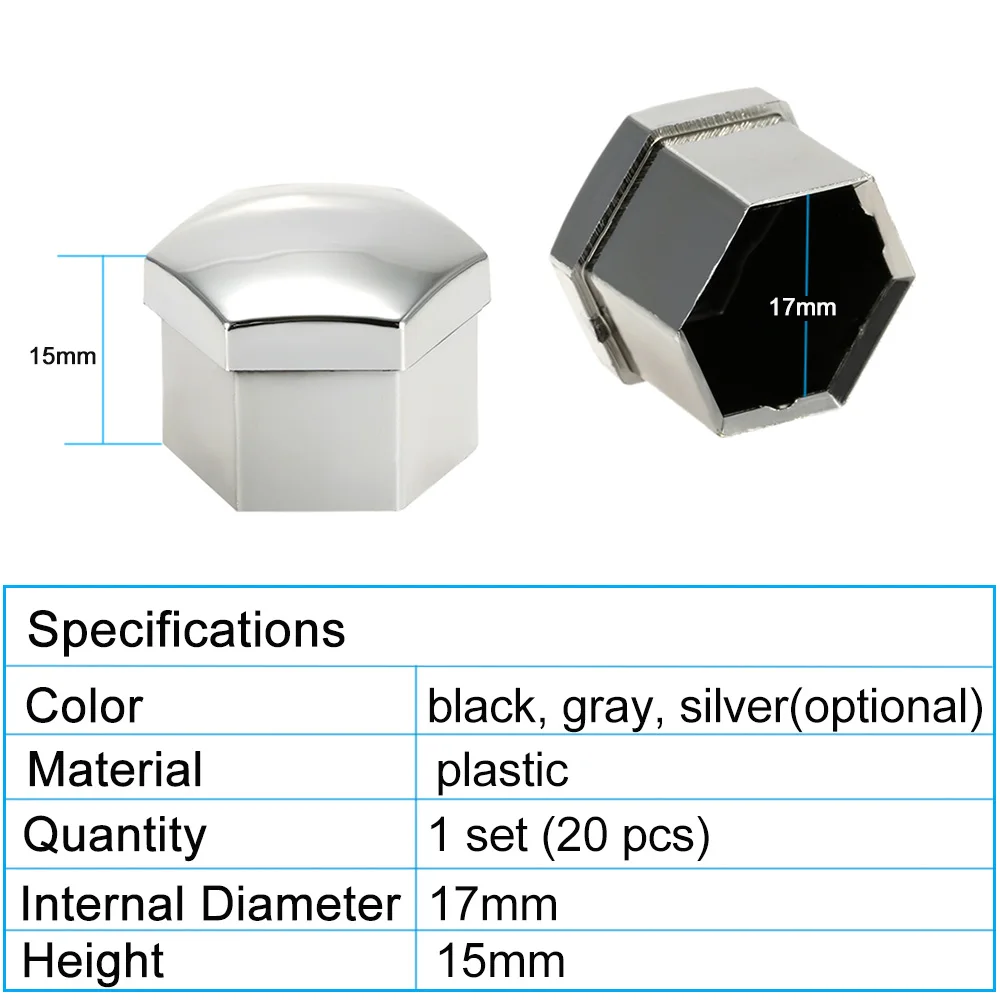 Тюнинг автомобилей jdm Универсальный 17 мм автомобиль авто колеса гаечное Покрытие Chrome Пластик Гайка Крышка Болт Кепки концентратора винтовая защита