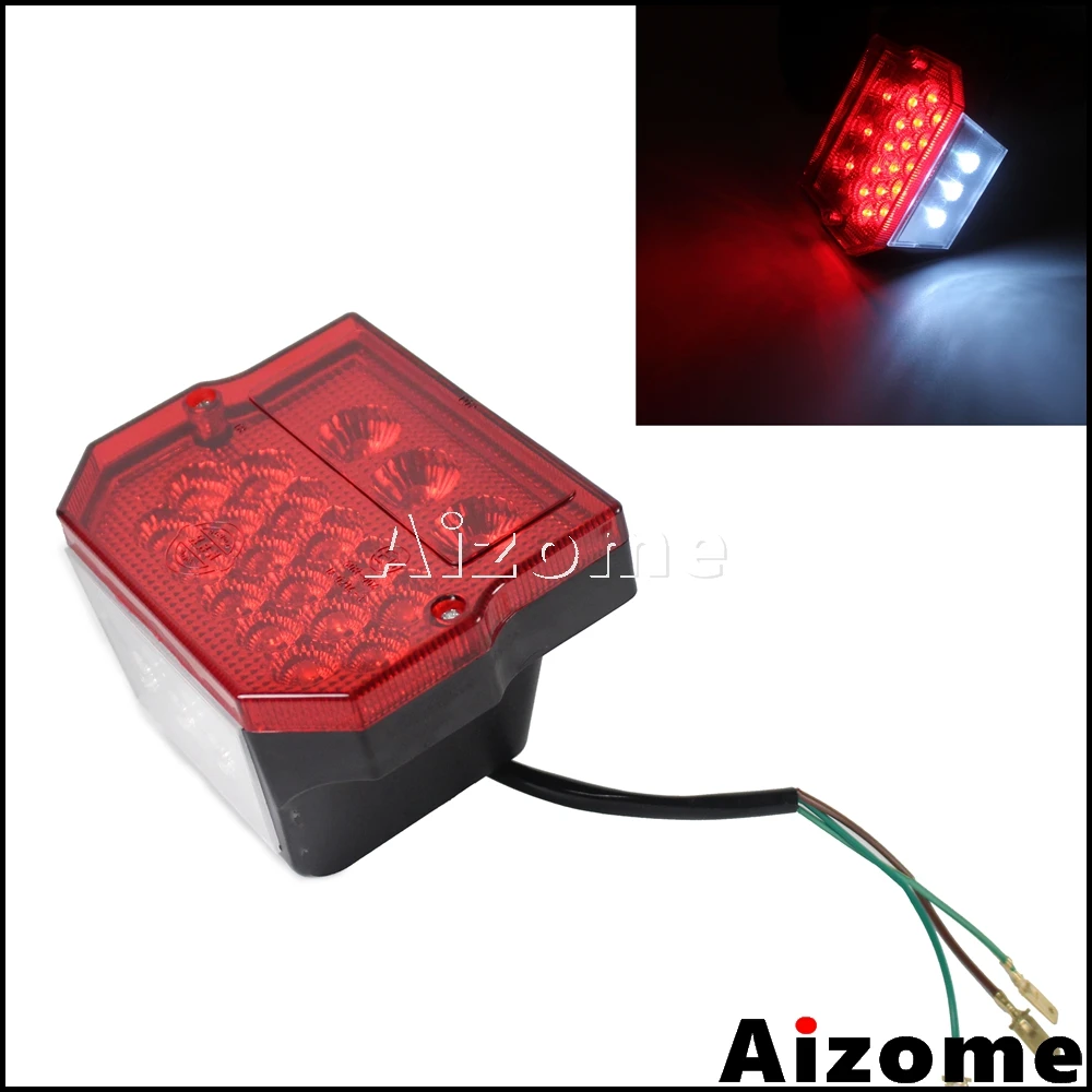 

Motorcycle Tail Light LED Rear Tail Light For Suzuki TS125 TS150 TS250 Simson SR50 S51 MZ ETZ 150 250 251 301