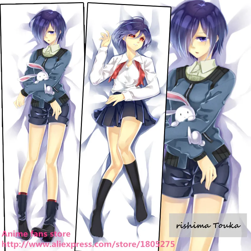 Крутой женский Токийский Гуль Rishima Touka Милая Наволочка декоративная обнимающая