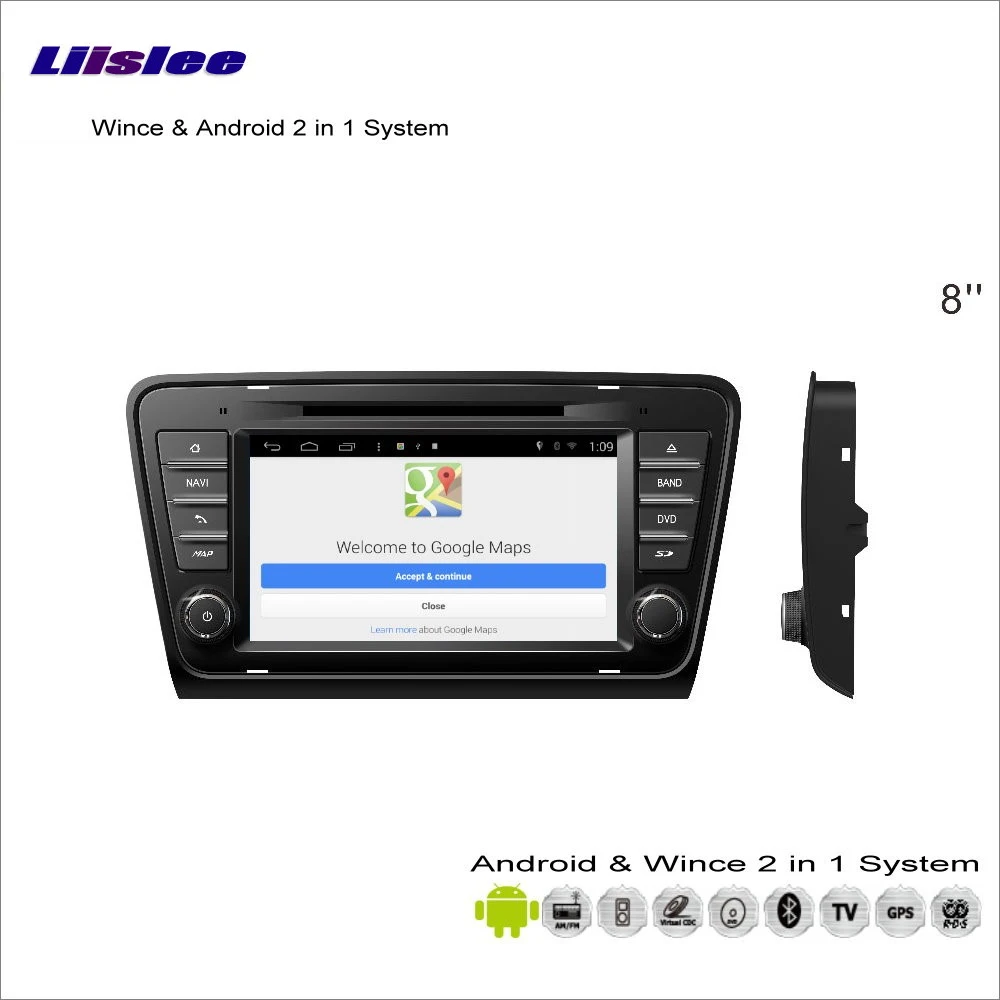 Perfect Liislee Car Android Multimedia For Skoda Octavia MK3 2013~2014 Radio CD DVD Player GPS Navi Navigation Audio Video Stereo System 4