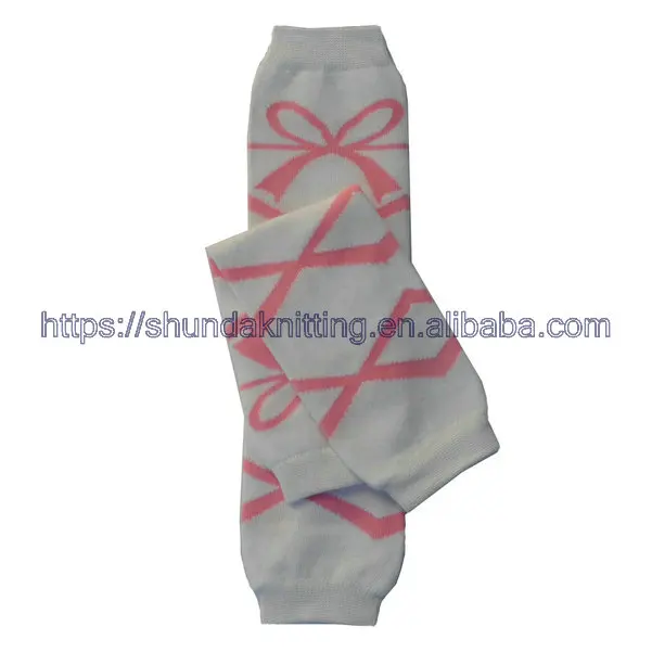 Free Shipping White Ballet Baby Girl Boy legwarmers/ Kid leg warmers