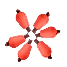 Лот(6) SF Tear Drop Fly Рыбалка форели Ice Нимфа Strike индикатор оранжевый