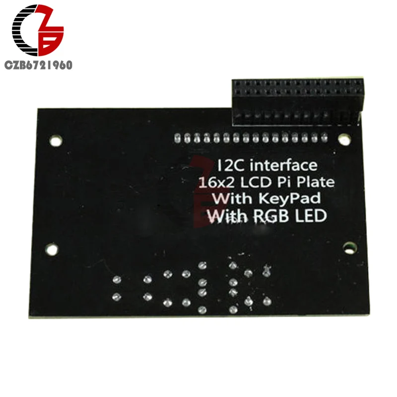I2C IIC 16x2 ЖК дисплей RGB клавиатура Щит 1602 Синяя подсветка для Raspberry Pi B +/B|rgb 2|backlight