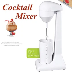 220V Electric Milk Frother for Coffee Milk Foamer Cold and Hot Milking Machine Fancy Coffee Foamer Kitchen Food Mixer EU plug
