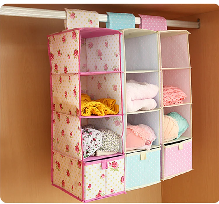 1 комплект корейский шкаф висячая сумка для хранения с ящиком многослойный органайзер для одежды домашний декор