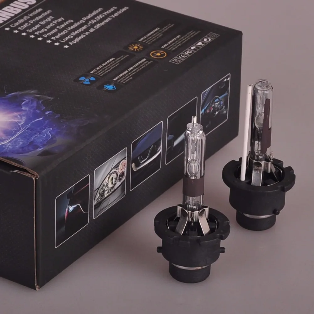 2 x D2R Genuine X LIGHT XENON BULB REPLACEMENT FOR PHILIPS GE OR OSRAM