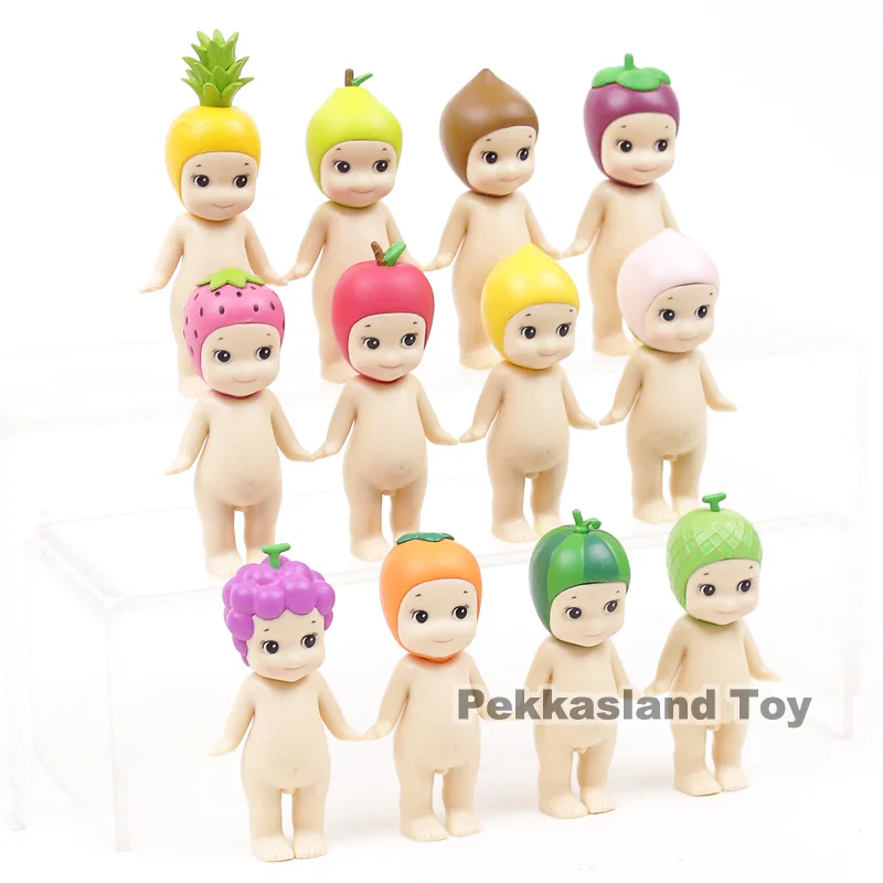 Sonny Angel Фрукты Серии Мини PVC Фигурки Коллекционная модель игрушки куклы подарок полный набор из 12 шт. 8 см