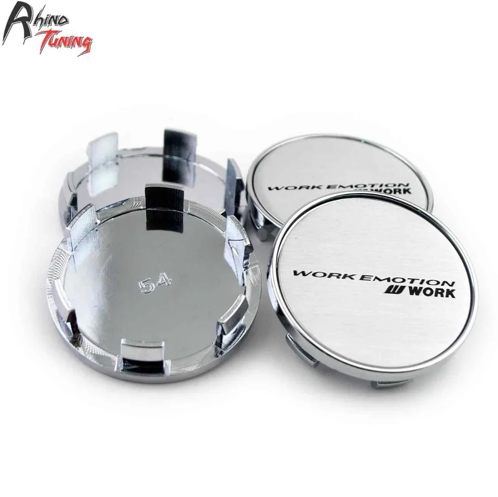

4pcs 54mm Work Emotion Car Wheel Center Cap Auto Wheel Centre Hub Caps Rim For Versa Note Sentra Murano
