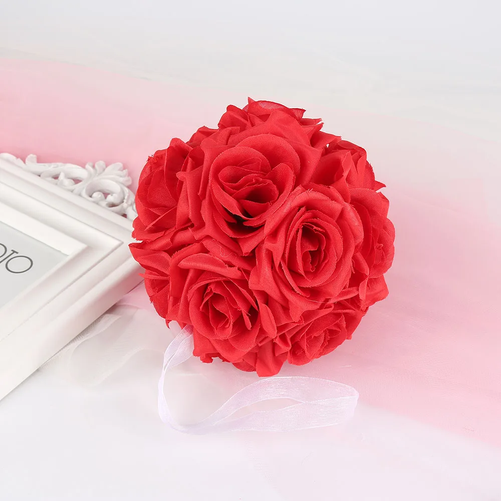 1 шт. искусственные шелковые цветочные шарики 15 х21 см|silk flower ball|flower ballhanging ball |