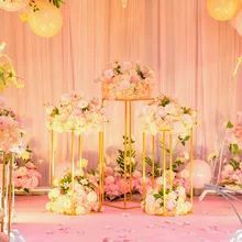 Flone индивидуальный Свадебный центральный 35 см дорожный цветок шар Хризантема пион цветы из кованого железа рамка свадебное окно для сцены
