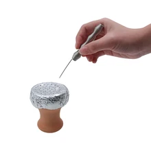 Весенний Стиль Кальян Фольга дырокол для покера игла инструмент для кальян наргиле аксессуары из алюминиевой фольги