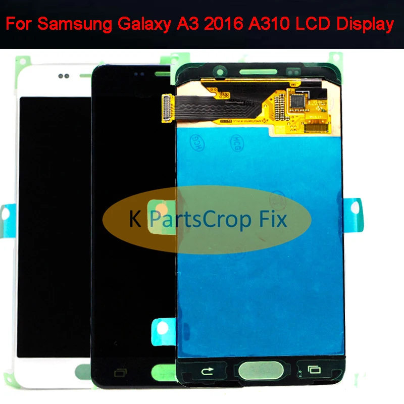 ЖК дисплей с дигитайзером сенсорного экрана 100% рабочий для SAMSUNG GALAXY A3 2016 A310