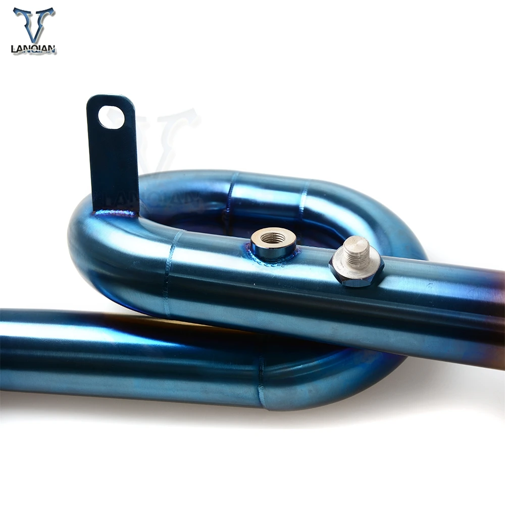 Exhaust Pipe Muffler Mid Pipe For Yamaha YZF-R3 YZFR3 2014 2015 2016 Motorcycle Full Exhaust System Mid Link Pipe