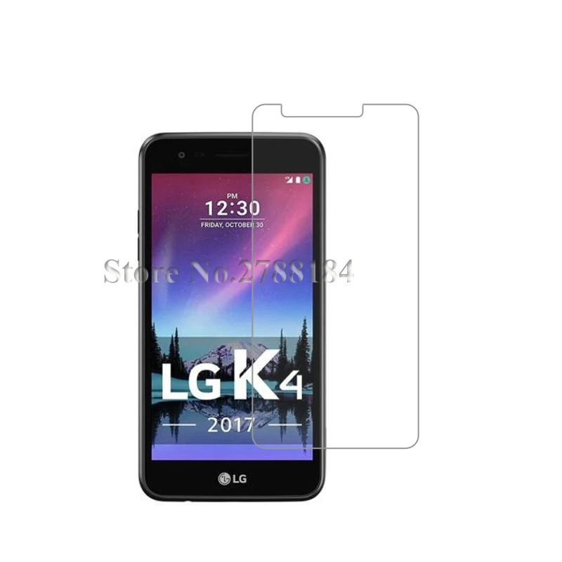 2 шт 9H твердое закаленное стекло для LG K4 M160 5 дюймов защита экрана Передняя пленка стекло для LG K4 стекло