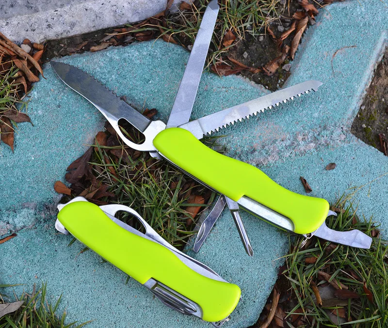 Outdoor lifesaving portable multi-purpose knife, Swiss folding knife, stainless steel camping multi-purpose knife Outdoor lifesaving portable multi-purpose knife, Swiss folding knife, stainless steel camping multi-purpose knife