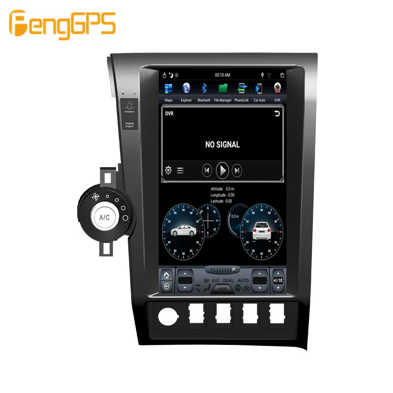 Clearance Tesla style 2 din Android 8.1 Car Radio Stereo GPS Navigation For Toyota Tundra 2007-2013 no DVD Player Headunit 2