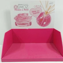 Пользовательский автоматический замок Нижняя бумажная коробка дисплей коробка с легкое отрывание линий(DX-082