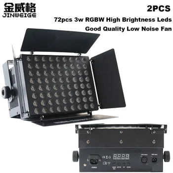 

Free Shipping 2pcs/lot High Brightness 72x3w RGBW Single Color Led Wall Washer DMX512 Led Wall Washer Wide Bar Uplighting Wall