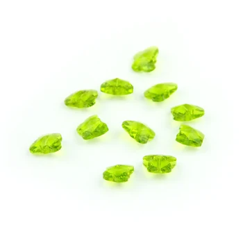 

14mm 1000pcs Oliver Green Middle Hole Crystal Butterfly Beads High Grade Fine Grinding Clothing Accessories Wholesale