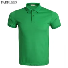 Новая брендовая рубашка поло для мужчин поло для мужчины мода сплошной цвет короткий рукав рубашки поло мужские летние Slim Fit Camisa Polo Masculina