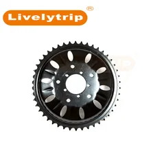 Т 46 т chainring chainwheel для Bafang BBS-HD mid drive двигатель chainwheel