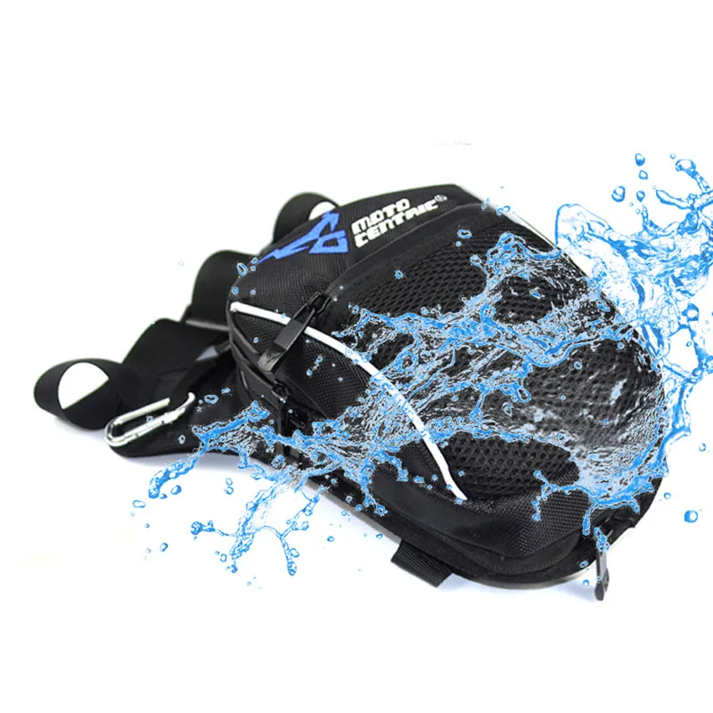 Tanie Mężczyźni wodoodporna Oxford talia torba opadająca na nogę udo pas biodrowy piterek codzienna torba na ramię motocykl jazda na zewnątrz bieganie Sport