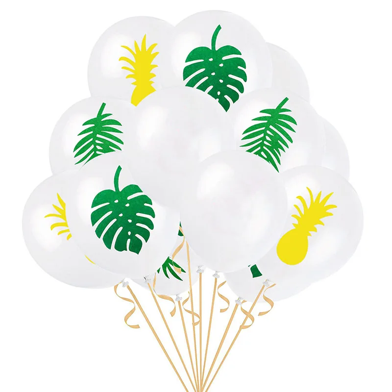 

Balloons Wedding Birthday Party Decorations Turtle Leaf Printing Graduation 2019 Inflatable Ball Decor Despedida De Soltera