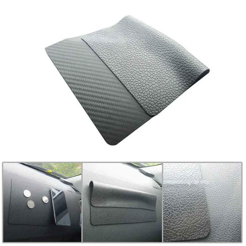 

Car Anti Slip Mat Ornament Silicone Automobiles Dashboard Double-Sided Non-Slip For Phone Car Decoration