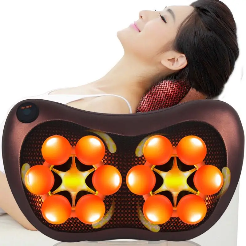 Electrical Massage Pillow Cervical Lumbar Leg Massager Body Massager