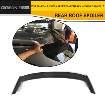 

Carbon Fiber Rear Spoiler for Mazda 3 Axela Sport Hatchback 4-Door Rear Racing Trunk Wing 2014-2017