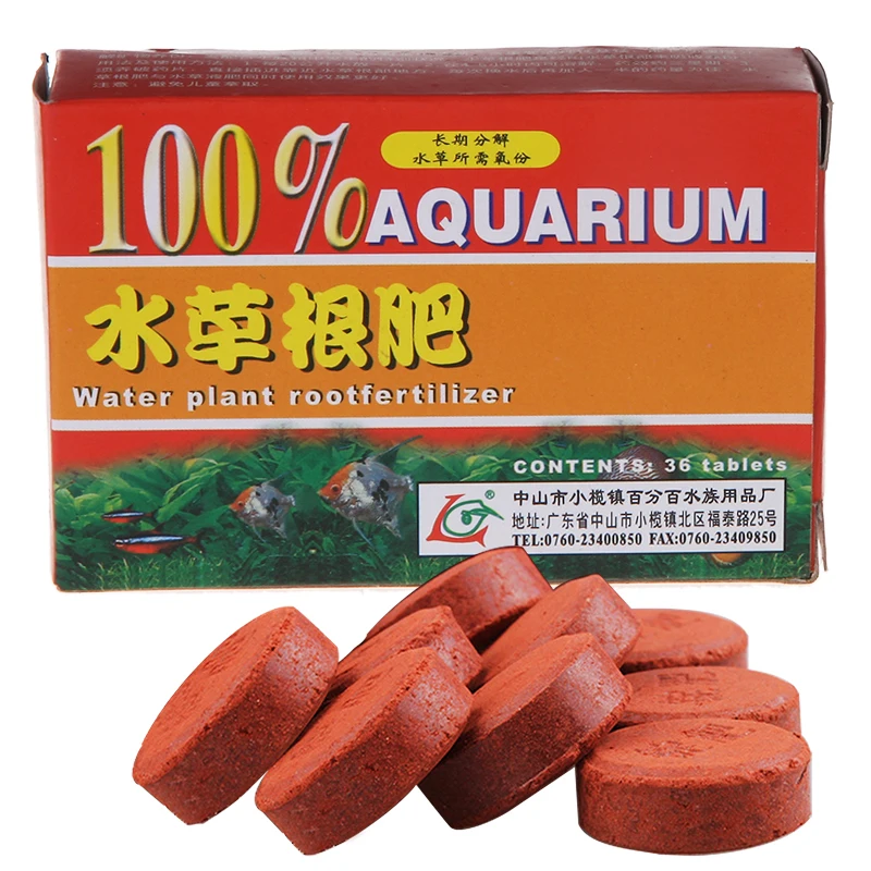 

Aquarium Root Fertilizer Tablets 12/36Tab Fish Tank Aquatic Live Grass Cylinder Water Plant Waterweed Feeder Growth Food