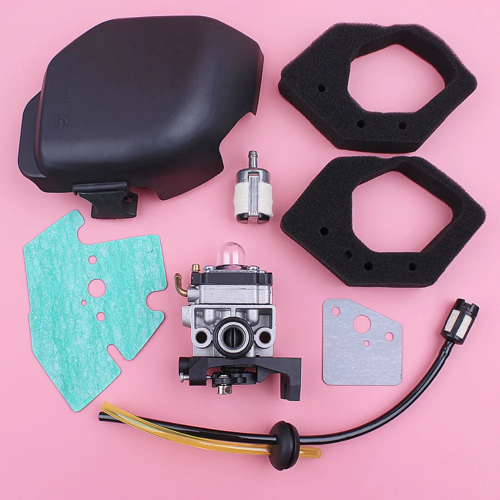 Carburetor Air Filter Cover Housing Assy For Honda GX25 GX25NT HHT25S Air Fuel Filter Line Kit 4 Stroke Lawn Mower Engine Part Carburetor Air Filter Cover Housing Assy For Honda GX25 GX25NT HHT25S Air Fuel Filter Line Kit 4 Stroke Lawn Mower Engine Part