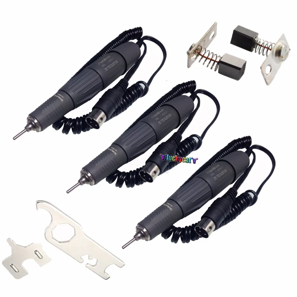 

3Pcs Dental Lab Jewery 35000rpm Electric Micromotor Motor Carving for Machine Micromotor SAEYANG of South Korea
